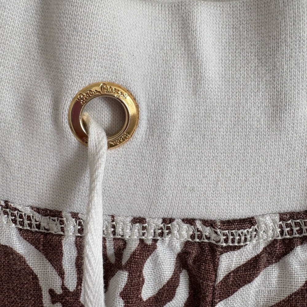 Lilly Pulitzer The Beach Pant. Size XL brown zebra - Picture 3 of 11